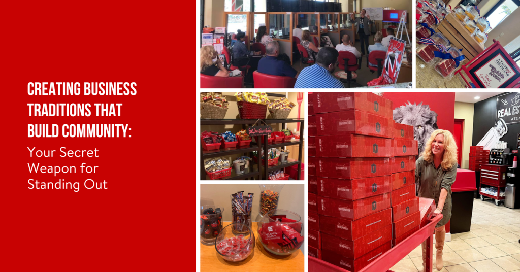 Tiffany creating traditions like Pizza in the office